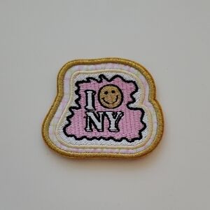 RHTF Stoney Clover Lane Pink and Gold 'I NY' Patch